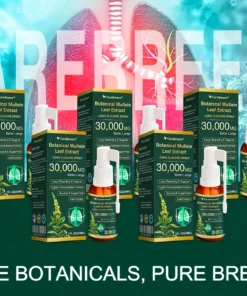 CareBreeze® botanikus ökörfarkkóró levél kivonatú tüdőtisztító spray