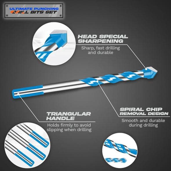 Ultimate Lyukasztófúró-készlet (5db) - Image 2