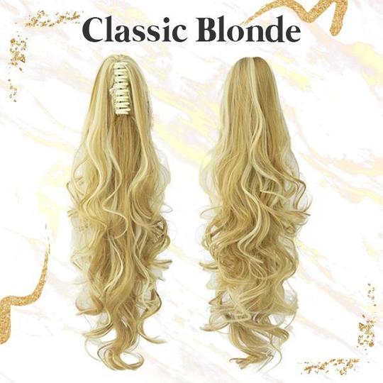 Pump-Hair Clip In Hullámos Lófarok - Image 2