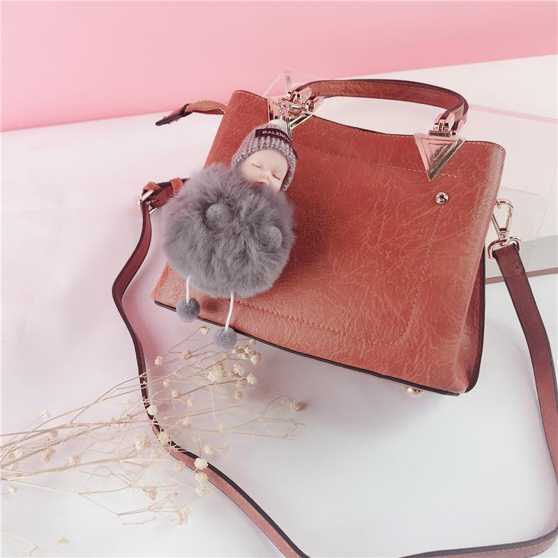 Aranyos szimulációs plüss kancsal baba - Image 4