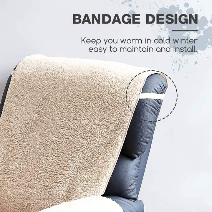 Egyrészes polipolár kényelmes fekvőfotelhuzat zsebekkel - Image 3