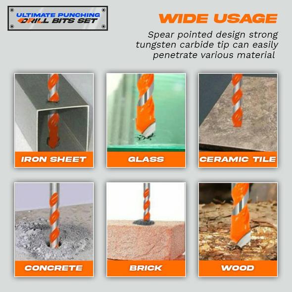 Ultimate Lyukasztófúró-készlet (5db) - Image 3