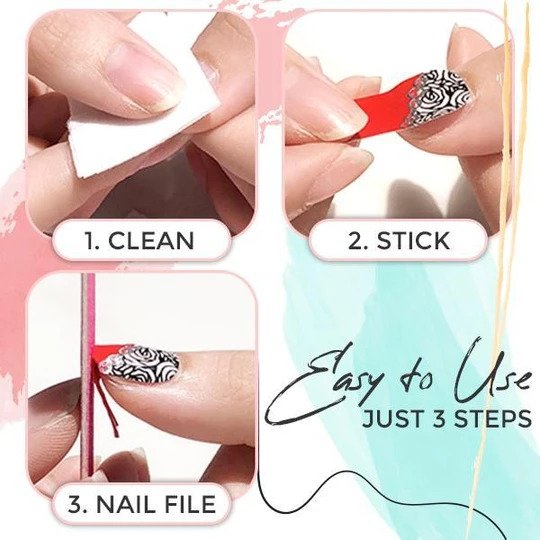 Nailon Sparkle Gems 3D matrica - Image 3