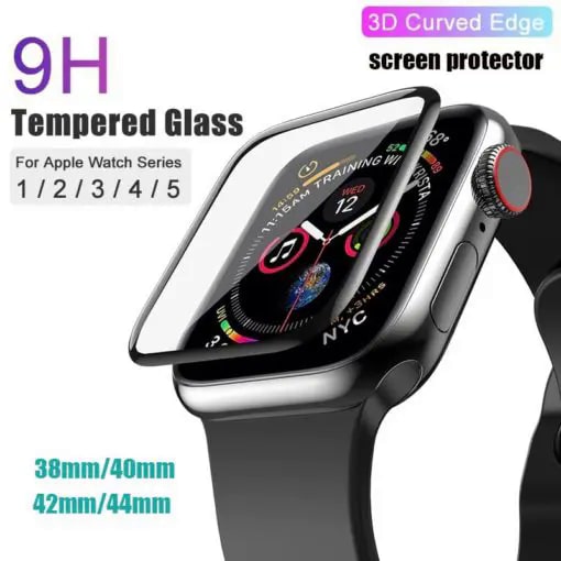3D hajlított edzett üveg Apple Watchhoz