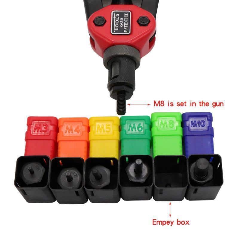 Prémium automata szegecsszerszámkészlet - Image 4