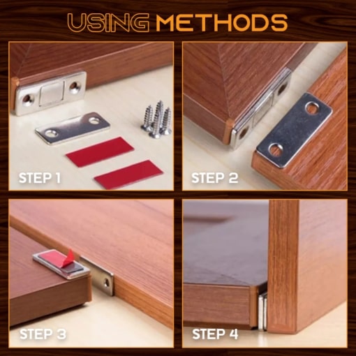 Ultravékony láthatatlan mágneses ajtózárók - Image 3