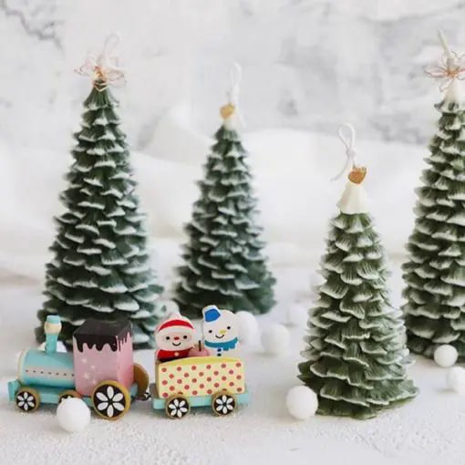 Kézműves DIY karácsonyi gyertyakészlet