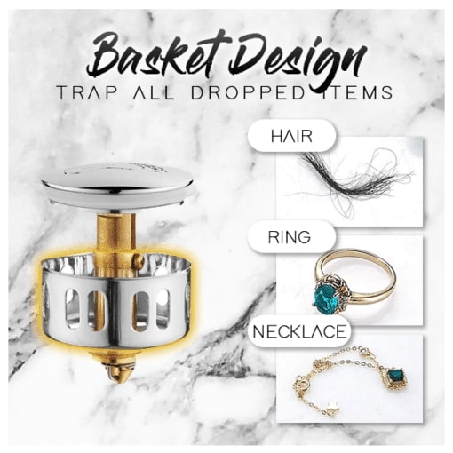 Rozsdamentes acél Push-Type visszapattanó mag